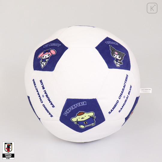 [Pre-order] Japan Sanrio Soccer Ball Cushion - Japan National Football Team Ver. 2026 - 3
