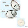 Japan Miffy 2-sided Compact Mirror - Quilted Ribbon Light Pink - 2