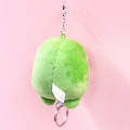 Japan Tamagotchi Plush Mascot Retractable Reel Keychain - Kuchipatchi Love Ribbon - 2