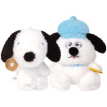 Japan Peanuts Mascot Holder Connecting Set - Olaf & Snoopy : Cookie - 1