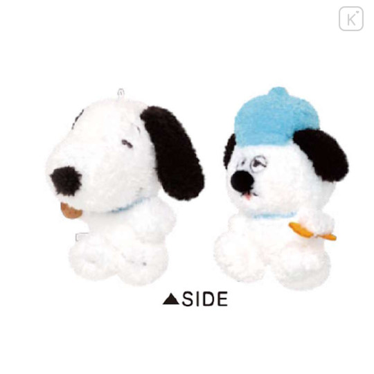 Japan Peanuts Mascot Holder Connecting Set - Olaf & Snoopy : Cookie - 2