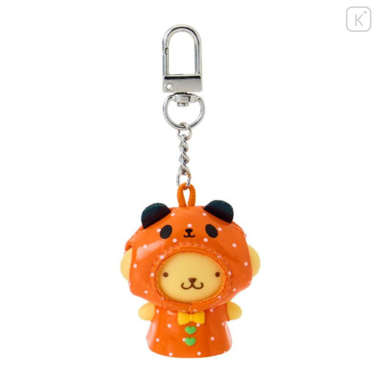Japan Sanrio Original Secret Mascot Charm Keychain - Chibitto Vol. 4 Characters Raincoat Blind Box - 4