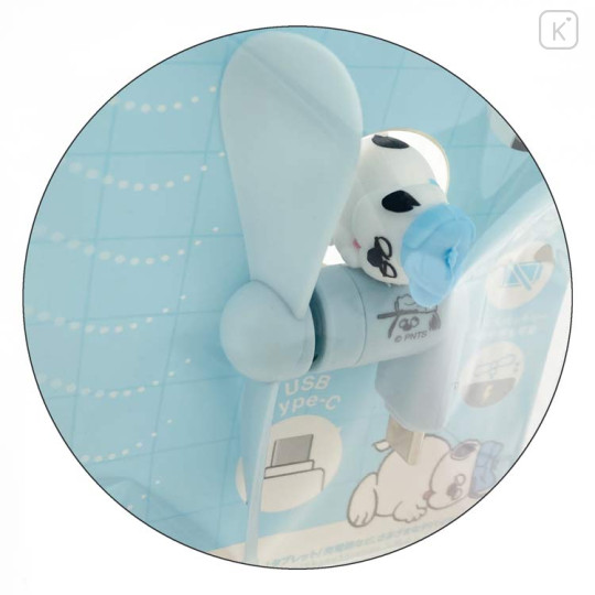 Japan Peanuts USB Type-C Mini Cool Fan - Olaf : Sleep - 2