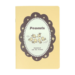 Japan Peanuts A5 Notebook - Woodstock : Star Yellow Friends