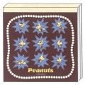 Japan Peanuts Square Memo - Woodstock : Star Friends - 1