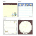 Japan Peanuts Square Memo - Woodstock : Star Friends - 2