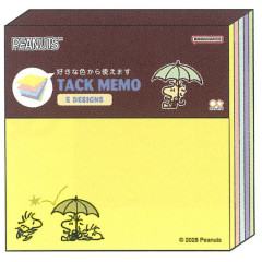 Japan Peanuts Tack Memo Sticky Notes - Woodstock : Friends