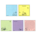 Japan Peanuts Tack Memo Sticky Notes - Snoopy & Woodstock : A Friend Always Take Care Of You - 2