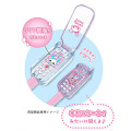 Japan Q-LiA Pencil Cap Set - Candy Twins Rabbit : Retro Mobile Phone Style Pink - 2