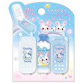 Japan Q-LiA Pencil Cap Set - Candy Twins Rabbit : Retro Mobile Phone Style Blue - 1