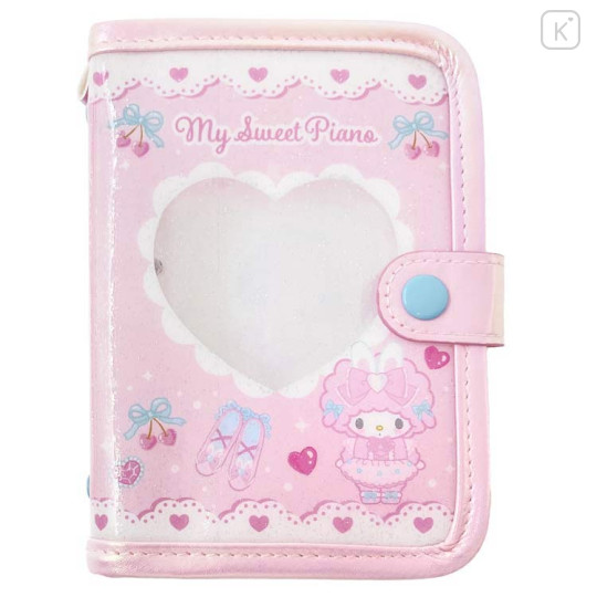 Japan Sanrio 6 Hole Sticker Binder - My Sweet Piano : Bunnies Ballerina Rabbit - 1
