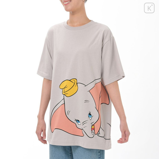 Japan Disney Store T-shirt - Dumbo : Grey T-Shirt Collection - 1