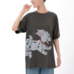 Japan Disney Store T-shirt - 101 Dalmatians : Gray T-Shirt Collection