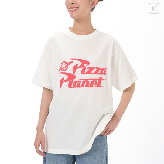 Japan Disney Store T-shirt - Toy Story : Little Green Men Pizza Planet T-Shirt Collection - 1