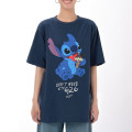 Japan Disney Store T-shirt - Stitch : Dont Mess With 626 Navy T-Shirt Collection - 1