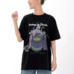 Japan Disney Store T-shirt - The Little Mermaid : Ursula Black T-Shirt Collection