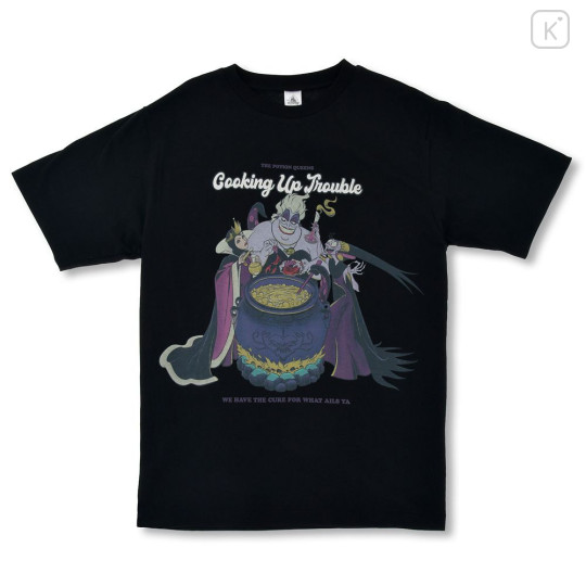 Japan Disney Store T-shirt - The Little Mermaid : Ursula Black T-Shirt Collection - 2