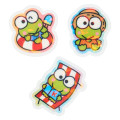 Japan Sanrio Original Hologram Sticker - Keroppi : Summer Lime Soda - 3