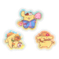 Japan Sanrio Original Hologram Sticker - Pompompurin : Summer Soda Swimsuit - 3