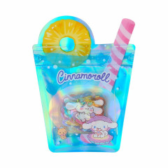 Japan Sanrio Original Hologram Sticker - Pompompurin : Summer Pineapple Soda Swimsuit