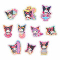 Japan Sanrio Original Hologram Sticker - Kuromi : Summer Soda Swimsuit - 2