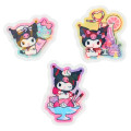 Japan Sanrio Original Hologram Sticker - Kuromi : Summer Soda Swimsuit - 3