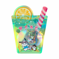Japan Sanrio Original Hologram Sticker - Pochacco : Summer Soda