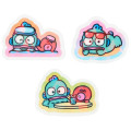 Japan Sanrio Original Hologram Sticker - Hangyodon : Summer Soda - 4