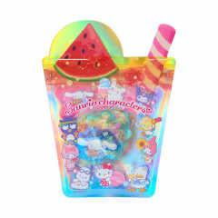 Japan Sanrio Original Hologram Sticker - Characters Summer Soda Watermelon