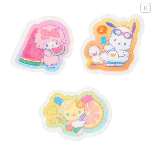 Japan Sanrio Original Hologram Sticker - Characters Summer Soda Watermelon - 4