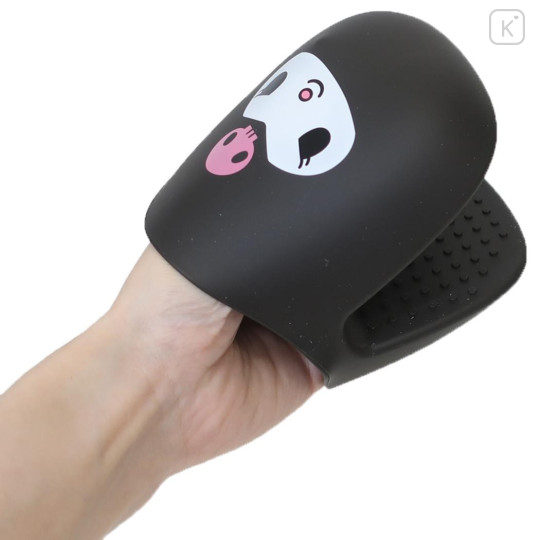 Japan Sanrio Silicone Pot Holders - Kuromi : Face - 3