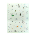 Japan Moomin 5 Pockets A4 Clear File - Characters Beige - 1