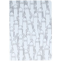 Japan Moomin A5 Notebook - Hattifatteners : Summer White - 1