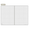 Japan Moomin A5 Notebook - Hattifatteners : Summer White - 2