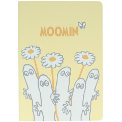 Japan Moomin A5 Notebook - Hattifatteners : Summer Flower Margaret