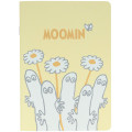 Japan Moomin A5 Notebook - Hattifatteners : Summer Flower Margaret - 1