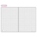 Japan Moomin A5 Notebook - Moomin : Characters Blue - 2