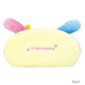 Japan Sanrio Fluffy Plush Pen Case - Usahana : Face - 2