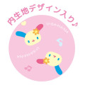 Japan Sanrio Fluffy Plush Pen Case - Usahana : Face - 3