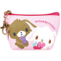 Japan Sanrio Triangular Mini Pouch - Sugarbunnies : Strawberry Cake Pink - 1