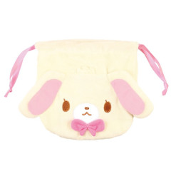 Japan Sanrio Plush Drawstring Bag - Sugarbunnies : Shirousa