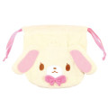 Japan Sanrio Plush Drawstring Bag - Sugarbunnies : Shirousa - 1