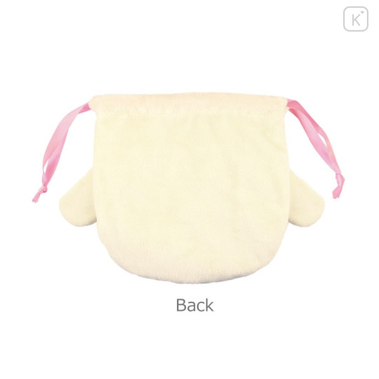 Japan Sanrio Plush Drawstring Bag - Sugarbunnies : Shirousa - 2