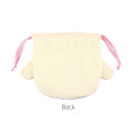 Japan Sanrio Plush Drawstring Bag - Sugarbunnies : Shirousa - 2