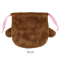 Japan Sanrio Plush Drawstring Bag - Sugarbunnies : Kurousa - 2