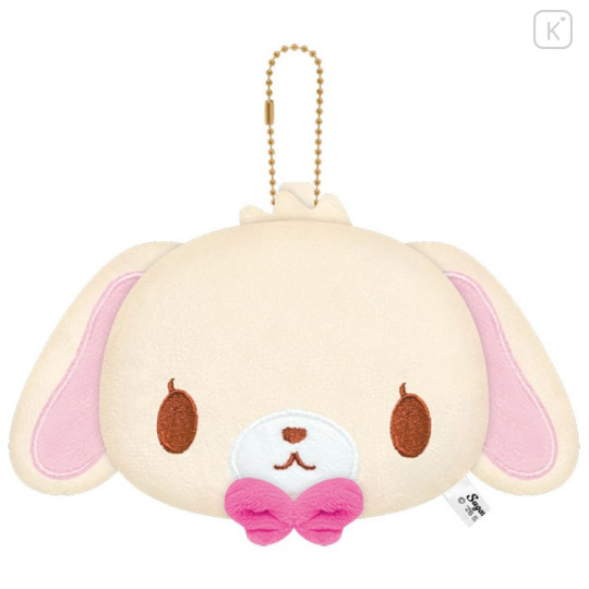 Japan Sanrio Plush Mirror - Sugarbunnies : Shirousa Face - 1