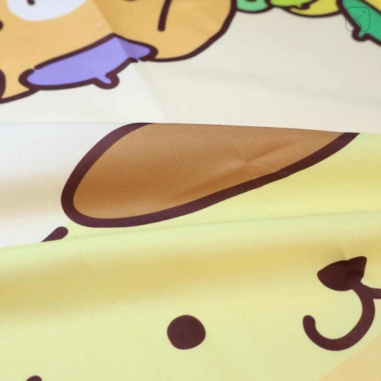 Japan Sanrio Duvet Cover & Pillowcase Set - Pompompurin : Friends Join Us - 2