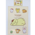 Japan Sanrio Duvet Cover & Pillowcase Set - Pompompurin : Friends Join Us - 3