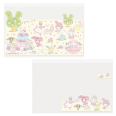 Japan Sanrio Clear Pass Case Card Sleeve Set - Characters Easter Rabbit Bunny Party