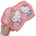 Japan Sanrio Cooling Lap Blanket with Pocket - Hello Kitty & Hello Mimmy : Cherry Pink - 3